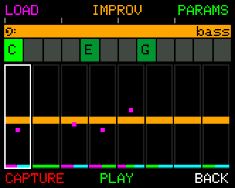 Bass Mode showing Improv