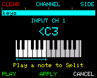 Keyboard Split