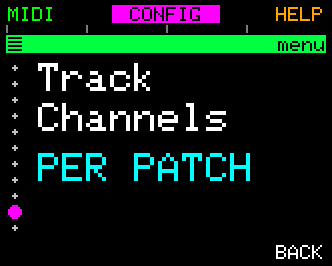 Track Channels (default Per Patch)