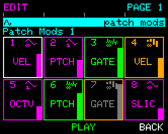Modulation Mode - patch modulators on track parameters