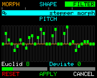 Stepper Morph - Filter