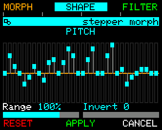Stepper Morph - Shape
